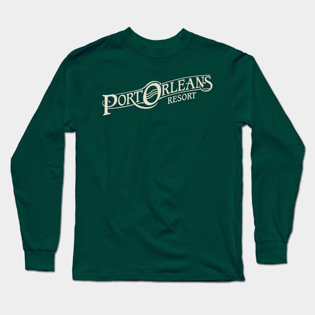 Port Orleans Resort Logo - 3 Long Sleeve T-Shirt by Mouse Magic with John and Joie